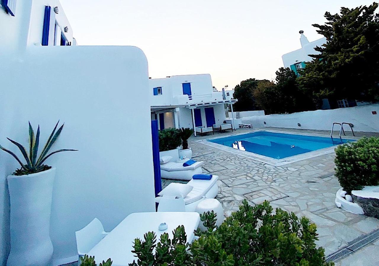 Myconian Sky Suites In Town Mykonos Town ภายนอก รูปภาพ