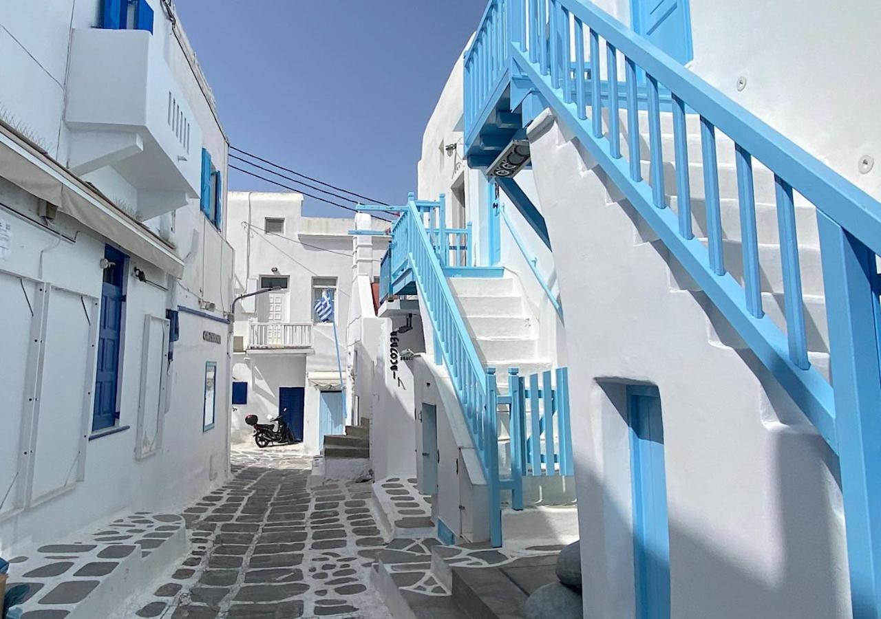 Myconian Sky Suites In Town Mykonos Town ภายนอก รูปภาพ